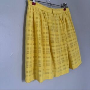 Tildon Aline Mini Skirt Yellow Small Medium 6